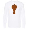 Unisex Gold Soft Touch Long Sleeve T-Shirt Thumbnail