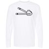 Unisex Gold Soft Touch Long Sleeve T-Shirt Thumbnail