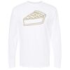 Unisex Gold Soft Touch Long Sleeve T-Shirt Thumbnail