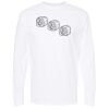 Unisex Gold Soft Touch Long Sleeve T-Shirt Thumbnail