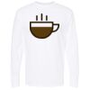 Unisex Gold Soft Touch Long Sleeve T-Shirt Thumbnail