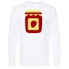 Unisex Gold Soft Touch Long Sleeve T-Shirt Thumbnail