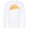 Unisex Gold Soft Touch Long Sleeve T-Shirt Thumbnail