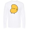 Unisex Gold Soft Touch Long Sleeve T-Shirt Thumbnail