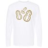 Unisex Gold Soft Touch Long Sleeve T-Shirt Thumbnail