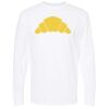 Unisex Gold Soft Touch Long Sleeve T-Shirt Thumbnail