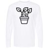 Unisex Gold Soft Touch Long Sleeve T-Shirt Thumbnail