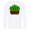 Unisex Gold Soft Touch Long Sleeve T-Shirt Thumbnail
