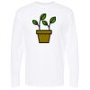 Unisex Gold Soft Touch Long Sleeve T-Shirt Thumbnail