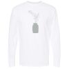 Unisex Gold Soft Touch Long Sleeve T-Shirt Thumbnail