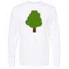 Unisex Gold Soft Touch Long Sleeve T-Shirt Thumbnail