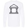 Unisex Gold Soft Touch Long Sleeve T-Shirt Thumbnail