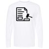 Unisex Gold Soft Touch Long Sleeve T-Shirt Thumbnail