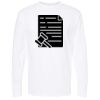 Unisex Gold Soft Touch Long Sleeve T-Shirt Thumbnail