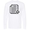 Unisex Gold Soft Touch Long Sleeve T-Shirt Thumbnail
