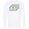 Unisex Gold Soft Touch Long Sleeve T-Shirt Thumbnail
