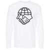 Unisex Gold Soft Touch Long Sleeve T-Shirt Thumbnail