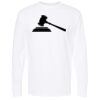 Unisex Gold Soft Touch Long Sleeve T-Shirt Thumbnail