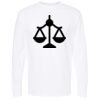 Unisex Gold Soft Touch Long Sleeve T-Shirt Thumbnail