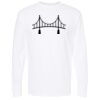 Unisex Gold Soft Touch Long Sleeve T-Shirt Thumbnail