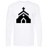 Unisex Gold Soft Touch Long Sleeve T-Shirt Thumbnail