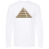 Unisex Gold Soft Touch Long Sleeve T-Shirt Thumbnail