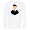 Unisex Gold Soft Touch Long Sleeve T-Shirt Thumbnail