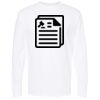 Unisex Gold Soft Touch Long Sleeve T-Shirt Thumbnail