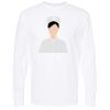Unisex Gold Soft Touch Long Sleeve T-Shirt Thumbnail