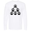 Unisex Gold Soft Touch Long Sleeve T-Shirt Thumbnail