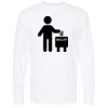 Unisex Gold Soft Touch Long Sleeve T-Shirt Thumbnail