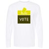 Unisex Gold Soft Touch Long Sleeve T-Shirt Thumbnail