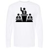 Unisex Gold Soft Touch Long Sleeve T-Shirt Thumbnail