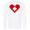 Unisex Gold Soft Touch Long Sleeve T-Shirt Thumbnail