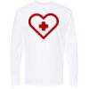 Unisex Gold Soft Touch Long Sleeve T-Shirt Thumbnail