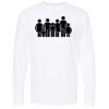 Unisex Gold Soft Touch Long Sleeve T-Shirt Thumbnail