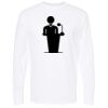 Unisex Gold Soft Touch Long Sleeve T-Shirt Thumbnail