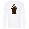 Unisex Gold Soft Touch Long Sleeve T-Shirt Thumbnail