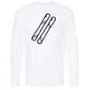 Unisex Gold Soft Touch Long Sleeve T-Shirt Thumbnail