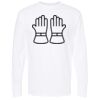 Unisex Gold Soft Touch Long Sleeve T-Shirt Thumbnail