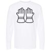 Unisex Gold Soft Touch Long Sleeve T-Shirt Thumbnail
