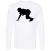 Unisex Gold Soft Touch Long Sleeve T-Shirt Thumbnail