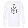 Unisex Gold Soft Touch Long Sleeve T-Shirt Thumbnail