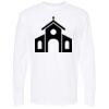 Unisex Gold Soft Touch Long Sleeve T-Shirt Thumbnail
