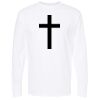 Unisex Gold Soft Touch Long Sleeve T-Shirt Thumbnail