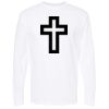 Unisex Gold Soft Touch Long Sleeve T-Shirt Thumbnail