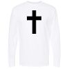 Unisex Gold Soft Touch Long Sleeve T-Shirt Thumbnail