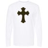 Unisex Gold Soft Touch Long Sleeve T-Shirt Thumbnail