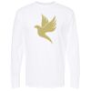 Unisex Gold Soft Touch Long Sleeve T-Shirt Thumbnail