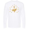 Unisex Gold Soft Touch Long Sleeve T-Shirt Thumbnail